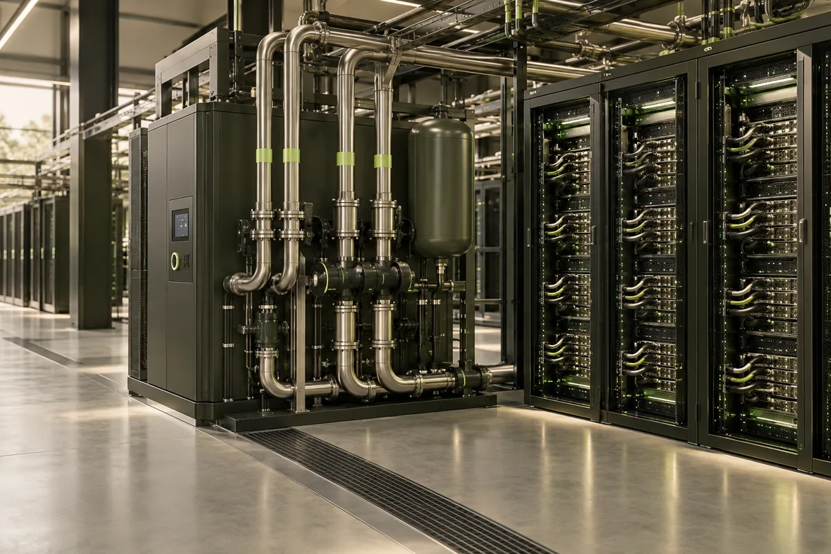 Liquid cooling systems — concept rendering